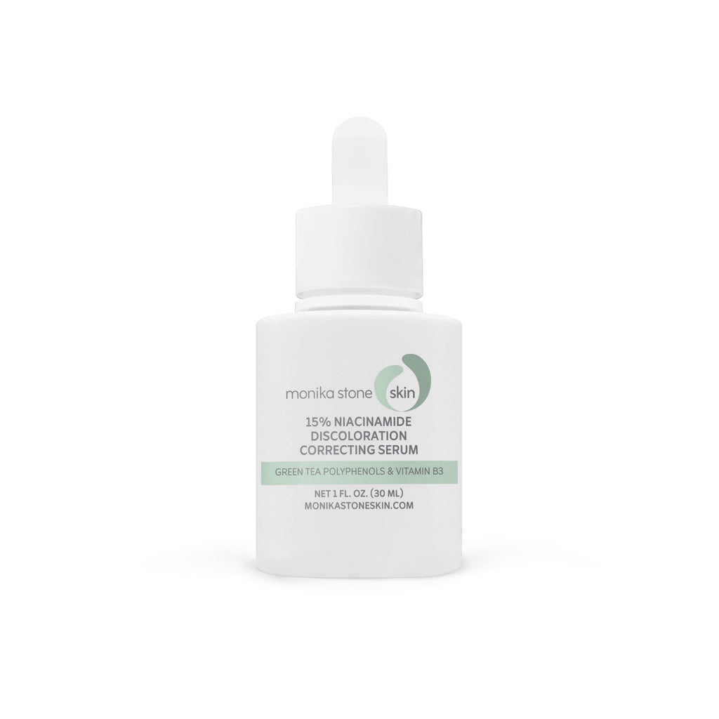 15% Niacinamide Discoloration Correcting Serum – Monika Stone Skin